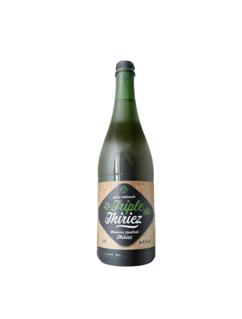 Triple Thiriez 75cl - Bière Artisanale Française Riche et Équilibrée