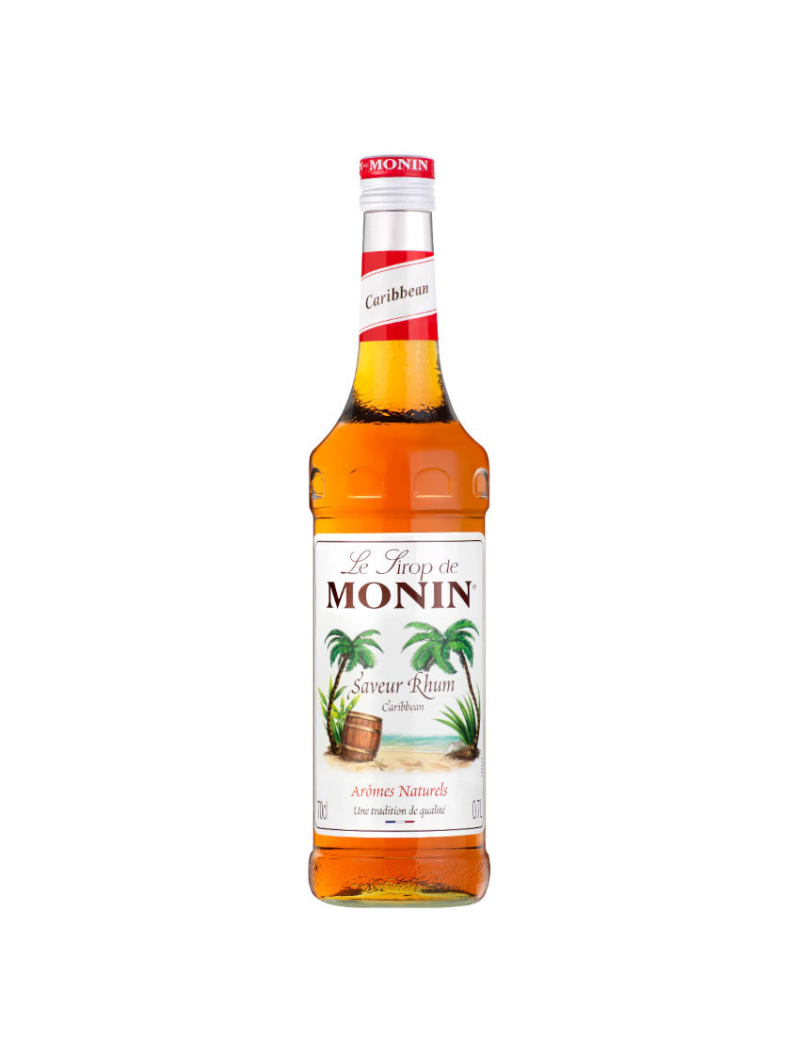 Monin – Sirop Saveur Rhum Caribbean – 70 cl