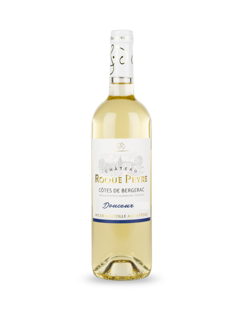 Côtes de Bergerac Douceur Bio Blanc – 75 cl – Roque Peyre – 11,5 %