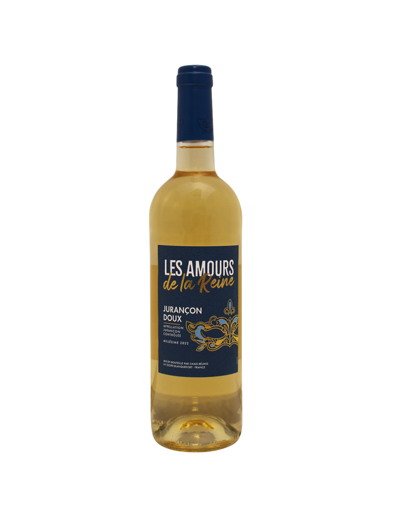 Jurançon Moelleux Les Amours de la Reine – 75 cl – Vin Blanc Doux AOP