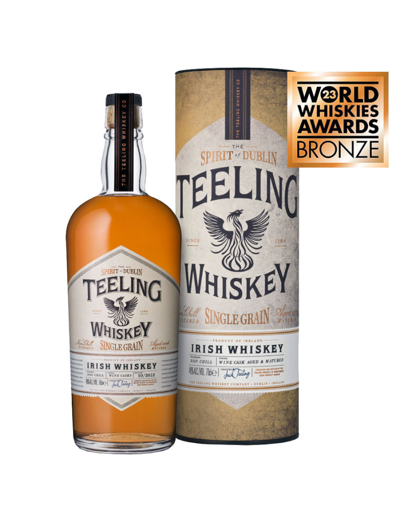 Whisky Teeling Single Grain 70 cl – Whisky irlandais 46 %