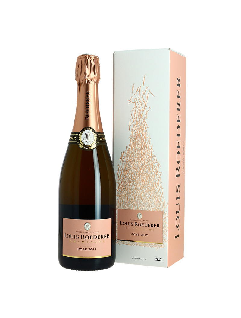Champagne Louis Roederer Rosé Vintage 2017 – 75 cl – Brut AOC