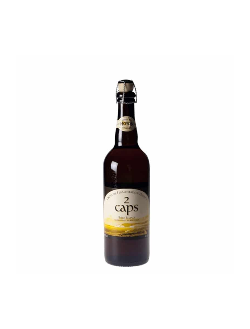 2 Caps 75cl - Bière Blonde Légère et Rafraîchissante