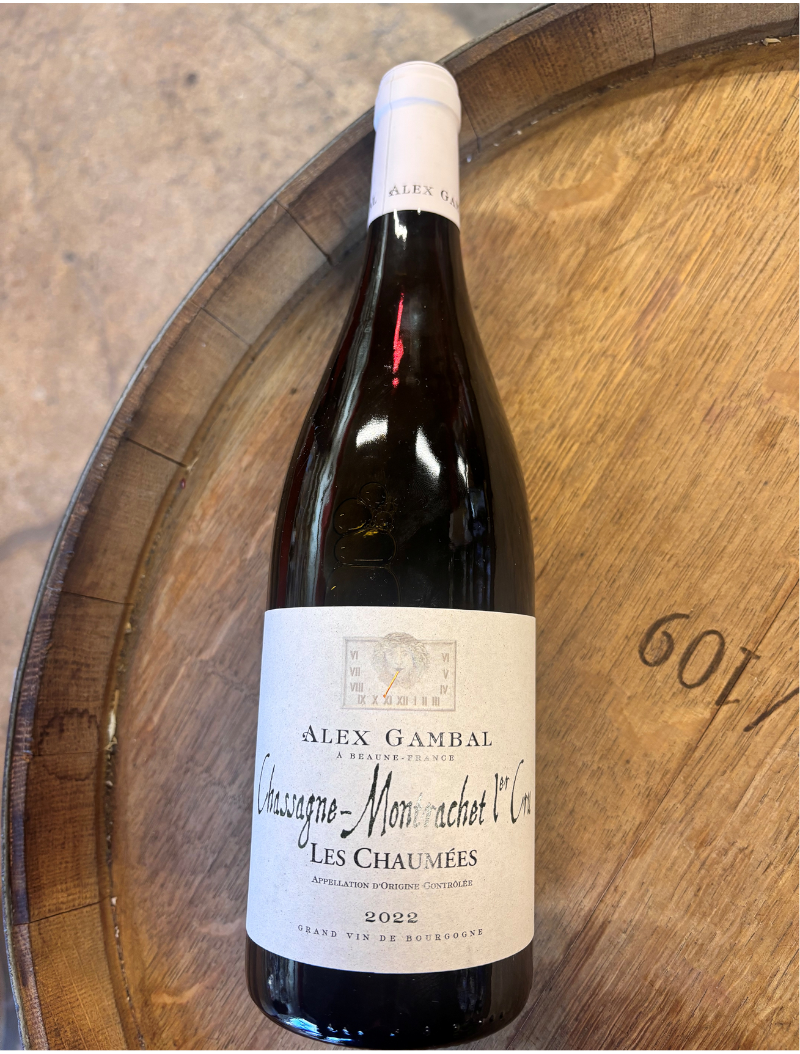 Chassagne-Montrachet 1er Cru Les Chaumées –  Alex Gambal – Vin Blanc AOP 75 cl