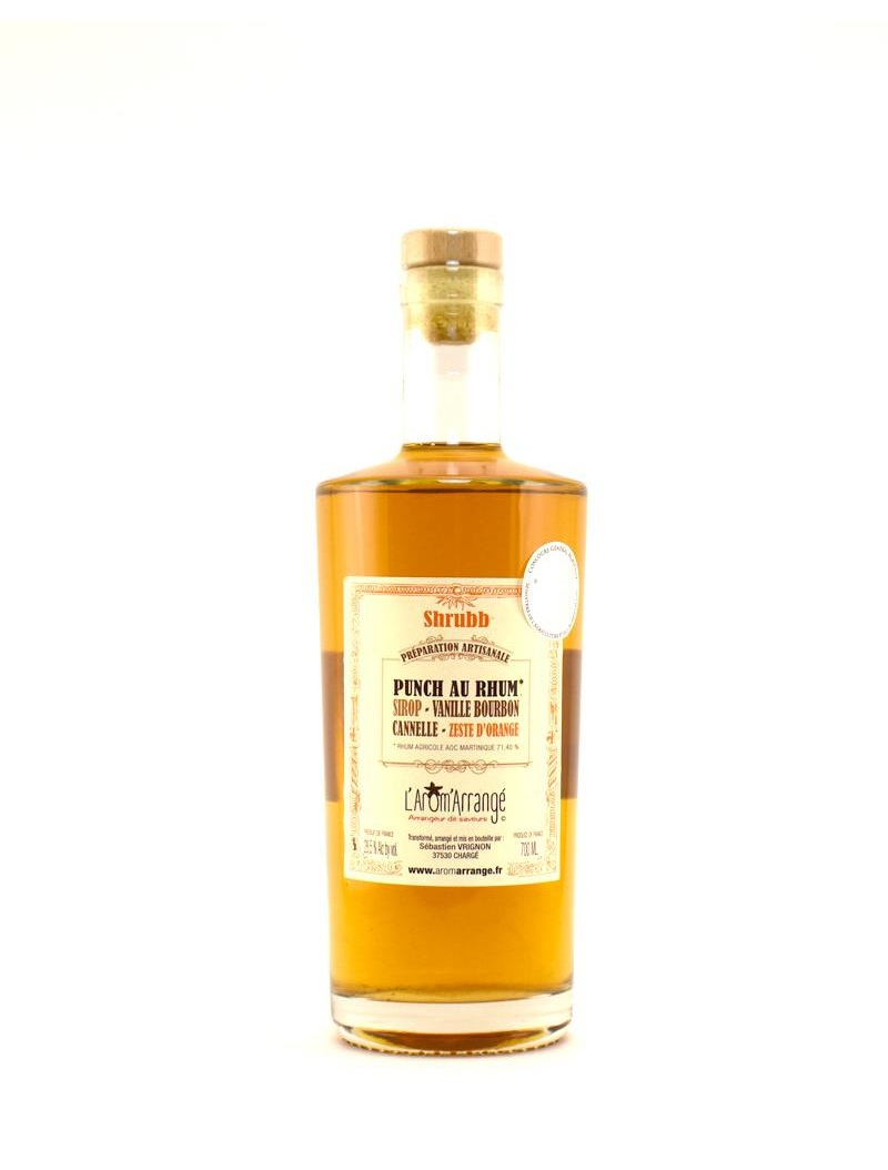 Punch au Shrubb Vanille Orange 70 cl – 28,5 %