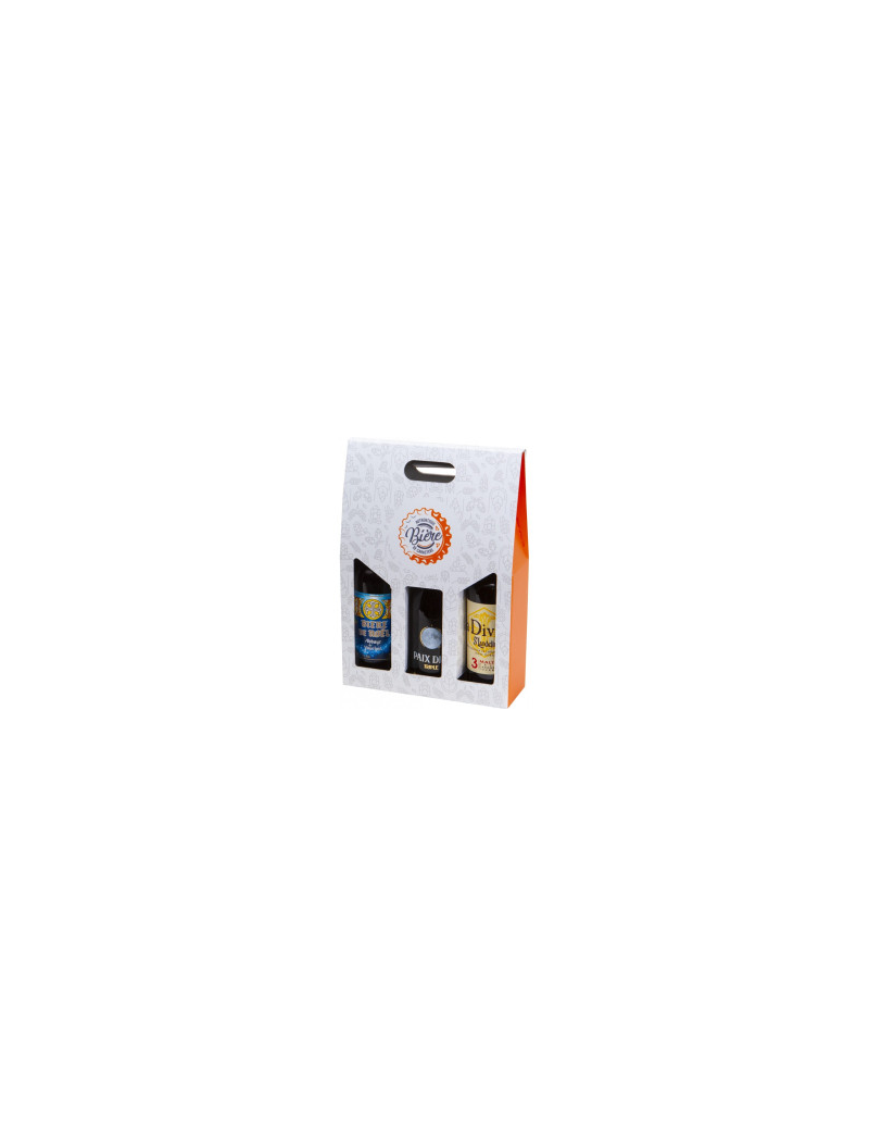 Étui 3 bouteilles de bière 75 cl – format capsule