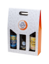 Étui 3 bouteilles de bière 75 cl – format capsule