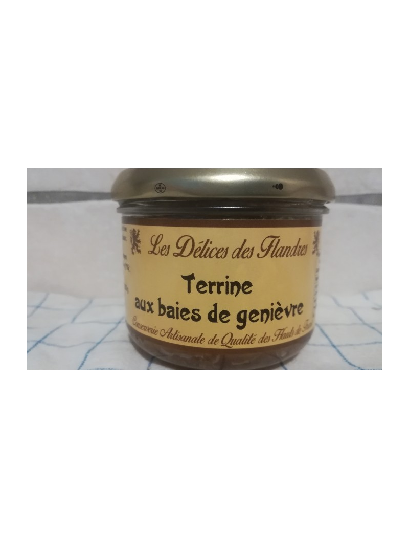 Terrine aux Baies de Genièvre 200 g – Cuisines des Sources