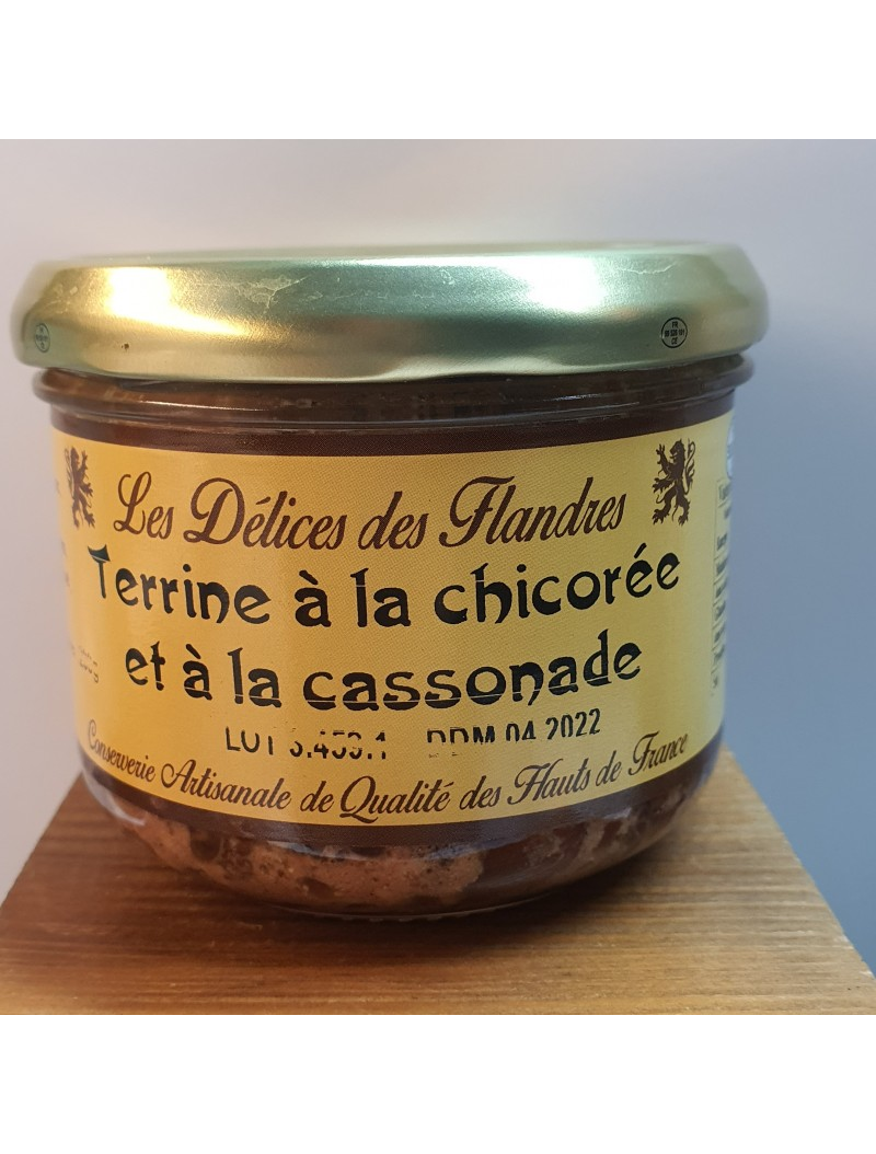 Terrine à la Chicorée et à la Cassonade 200 g – Cuisines des Sources