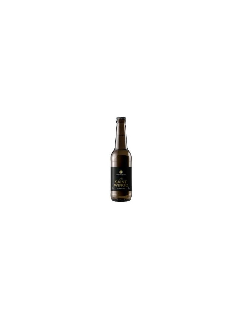 Saint Winoc Ambrée 75 cl – Bière d’Abbaye 9 % – Westhoek Brewery