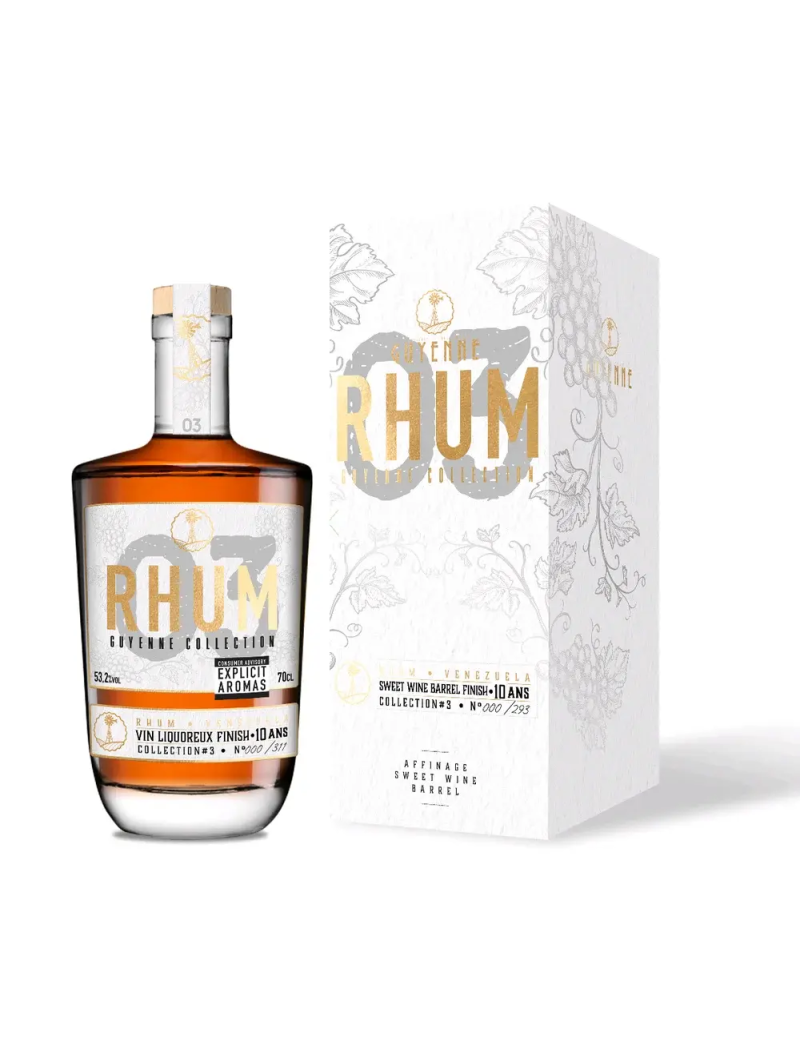 Rhum Guyenne Sweet Wine Barrel 70 cl 53,2 %
