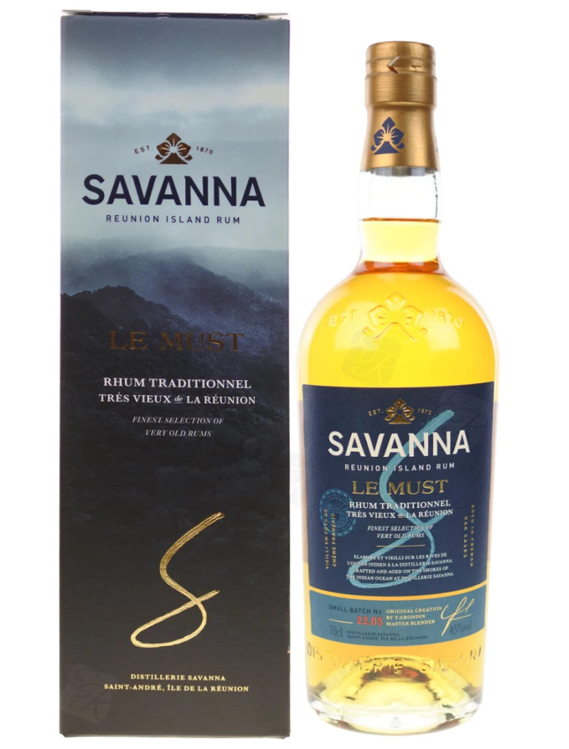 Savanna Le Must Rhum La Réunion 70 cl 45 %