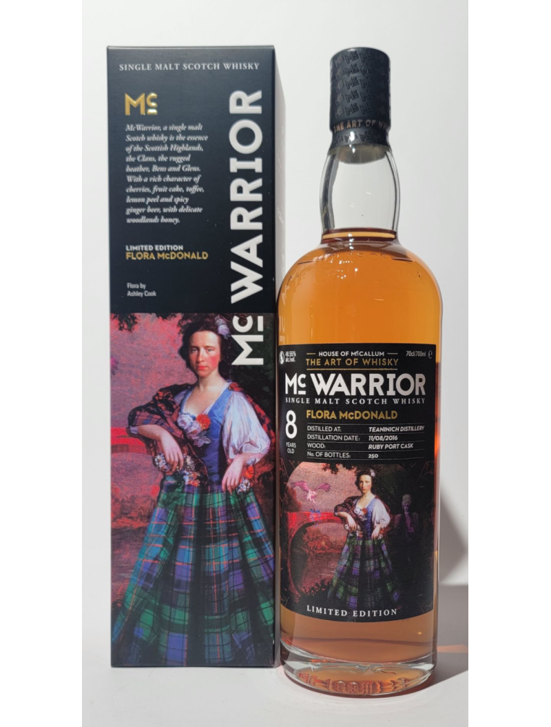 McCallum Mc Warrior Teaninich 2016 8 Ans Single Malt 70 cl