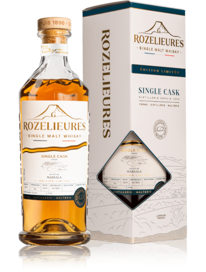Rozelieures Single Cask Marsala Whisky Français 70 cl