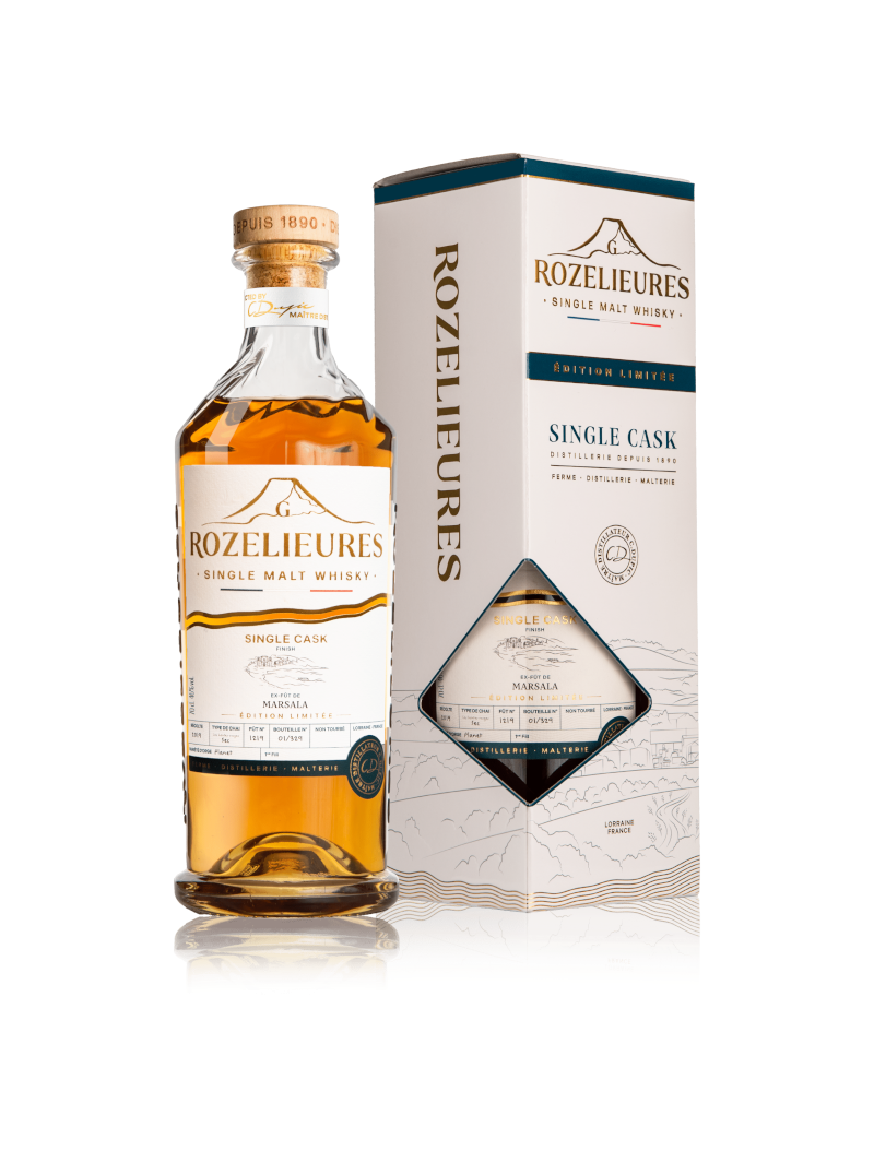 Rozelieures Single Cask Marsala Whisky Français 70 cl