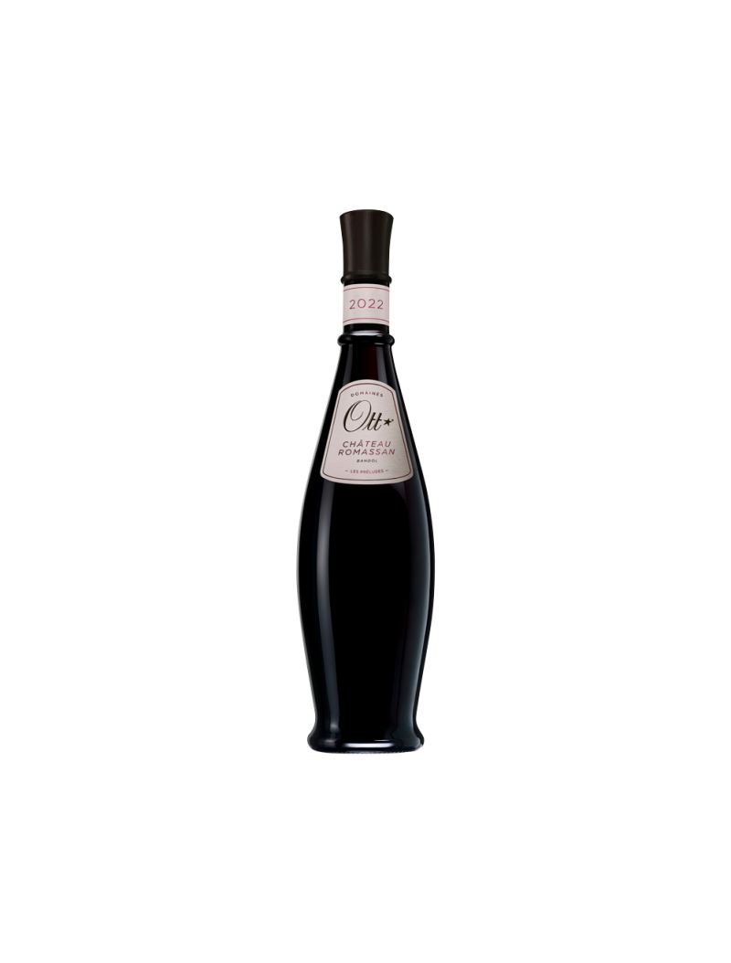 Bandol rouge Château Romassan - Les Préludes 2022 - Domaines Ott