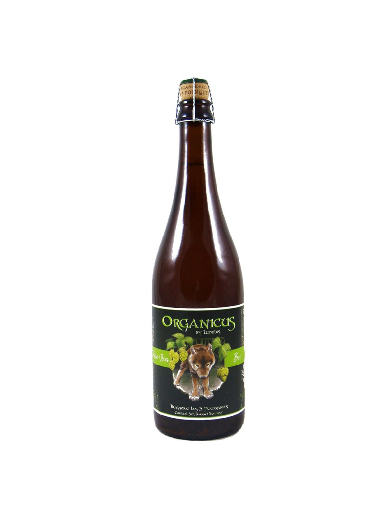 Lupulus Organicus 75cl - Bière Blonde Bio Belge Légère et Aromatique