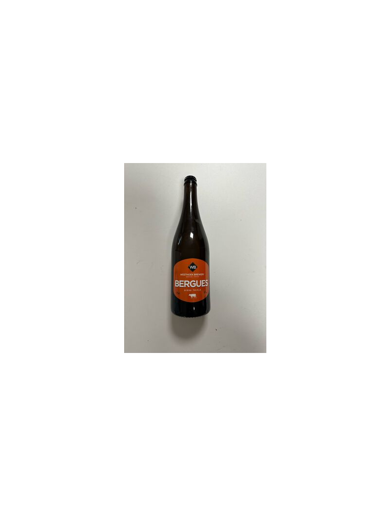 Bergues Triple 75 cl – Bière blonde triple 9 % – Westhoek Brewery