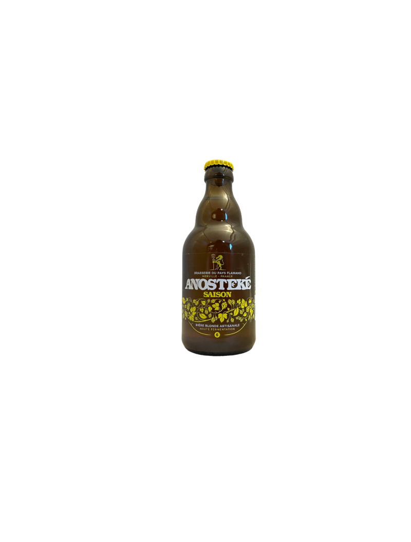 Anosteké Saison 33cl - Bière Artisanale Française Légèrement Épicée