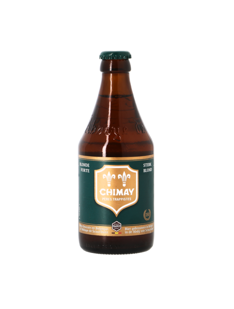 Chimay Verte 33cl - Bière Trappiste Triple Équilibrée et Fruitée