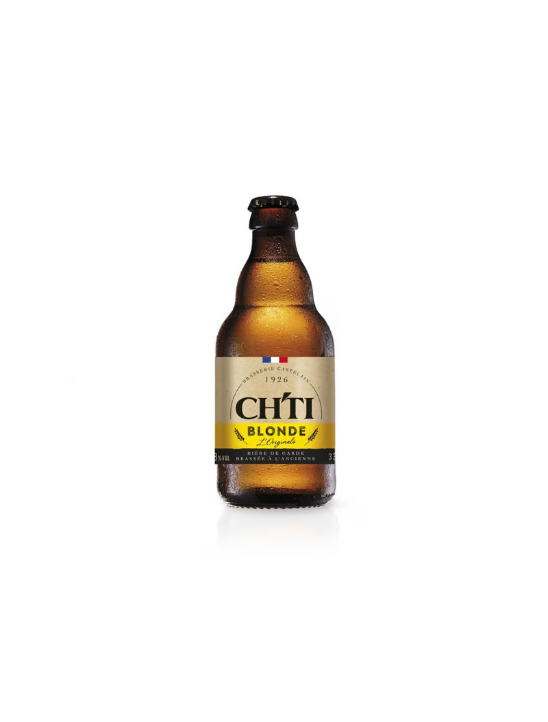 Ch'Ti 33cl - Bière Blonde Légère et Maltée