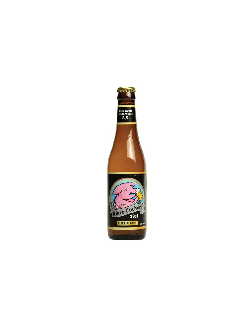 Rince Cochon Blonde 33cl - Bière Blonde Forte et Gourmande