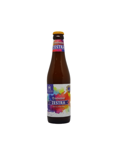 Troubadour Zestra 33cl - Bière Sans Alcool Rafraîchissante et Houblonnée
