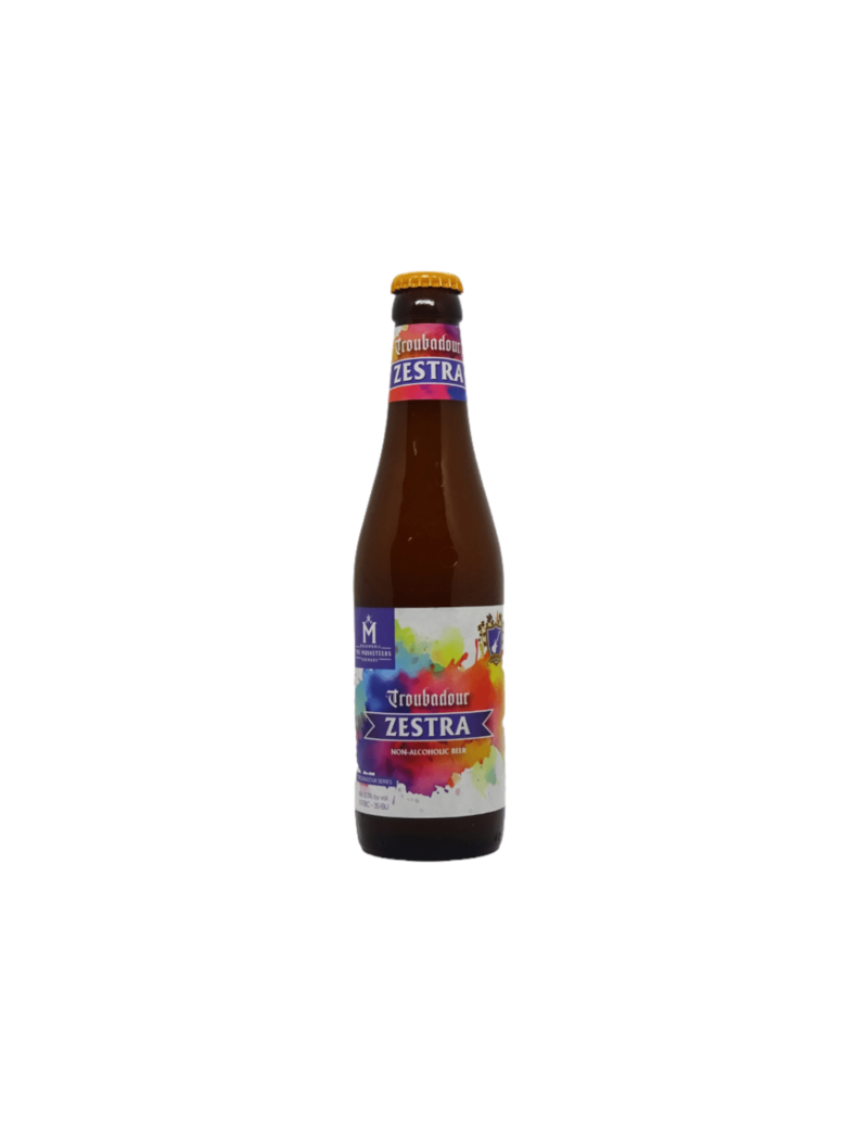 Troubadour Zestra 33cl - Bière Sans Alcool Rafraîchissante et Houblonnée