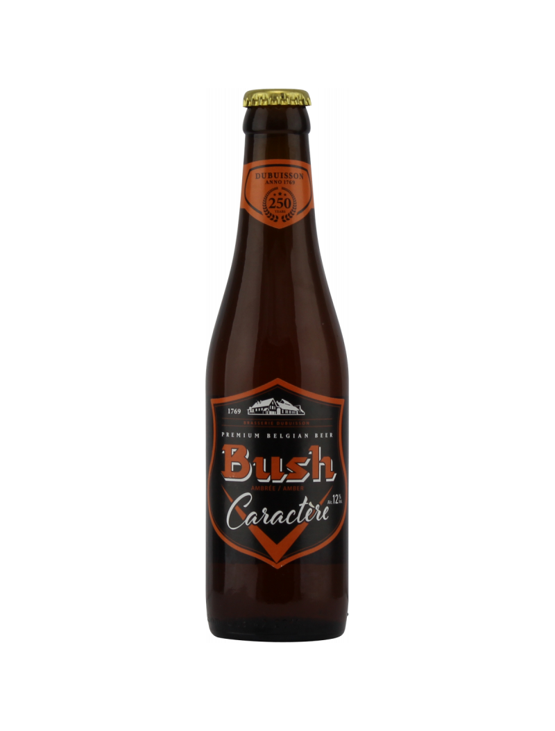 Bush Caractère 33cl - Bière Ambrée Forte 12%