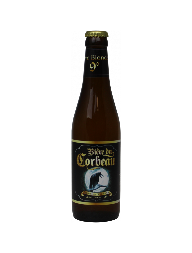 Bière Corbeau Blonde 33cl – Blonde dorée et aromatique