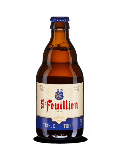St-Feuillien Triple 33cl – Bière d’abbaye blonde et puissante