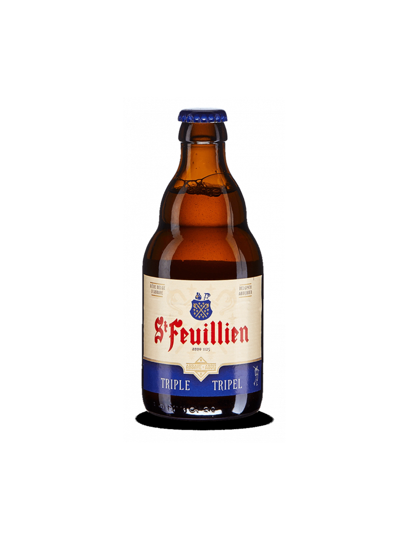 St-Feuillien Triple 33cl – Bière d’abbaye blonde et puissante