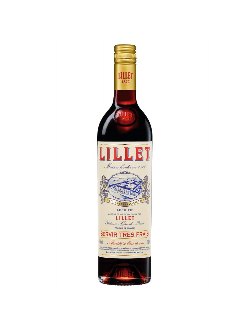 Lillet Rouge 75cl – Apéritif fruité et épicé