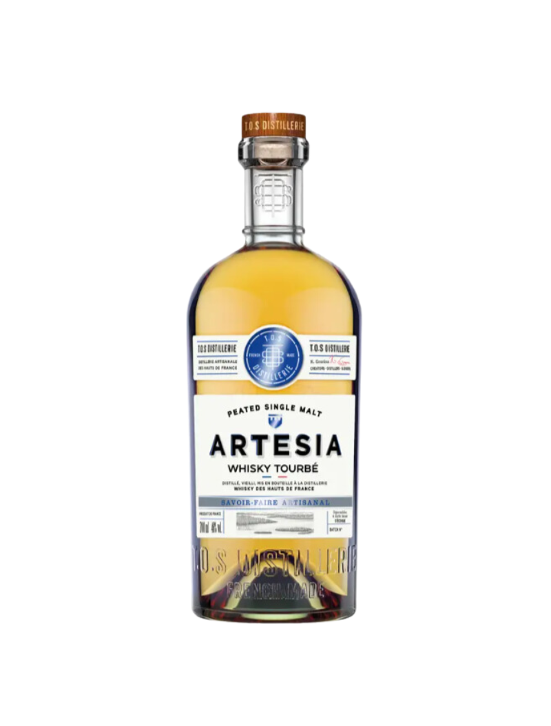 Whisky Artesia Tourbé – 70cl – 46% – T.O.S. Distillerie