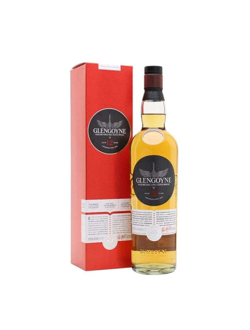 Whisky Glengoyne 12 ans – Single Malt 43% – 70cl – Highlands