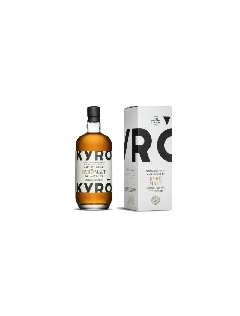 Kyrö Malt Rye Whisky 47,2 % – Single Malt Finlandais – 70cl