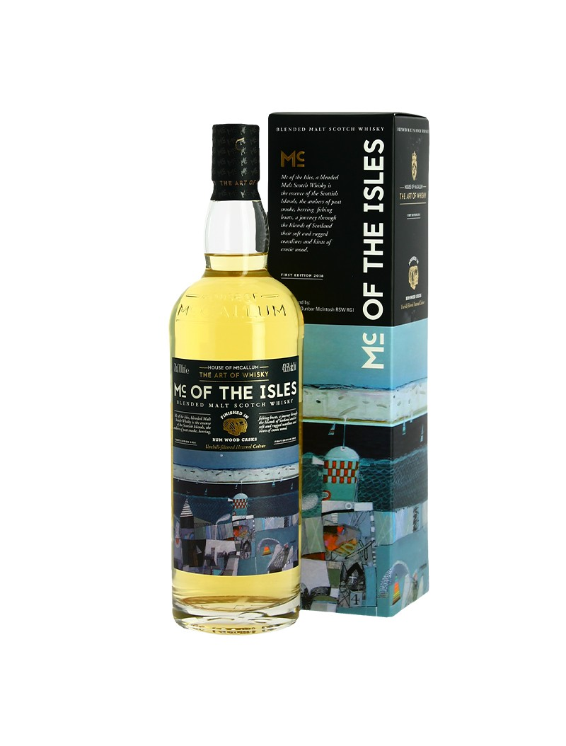 McCallum Mc O’Isles 70 cl – Blended Malt des Îles – 43,5 %