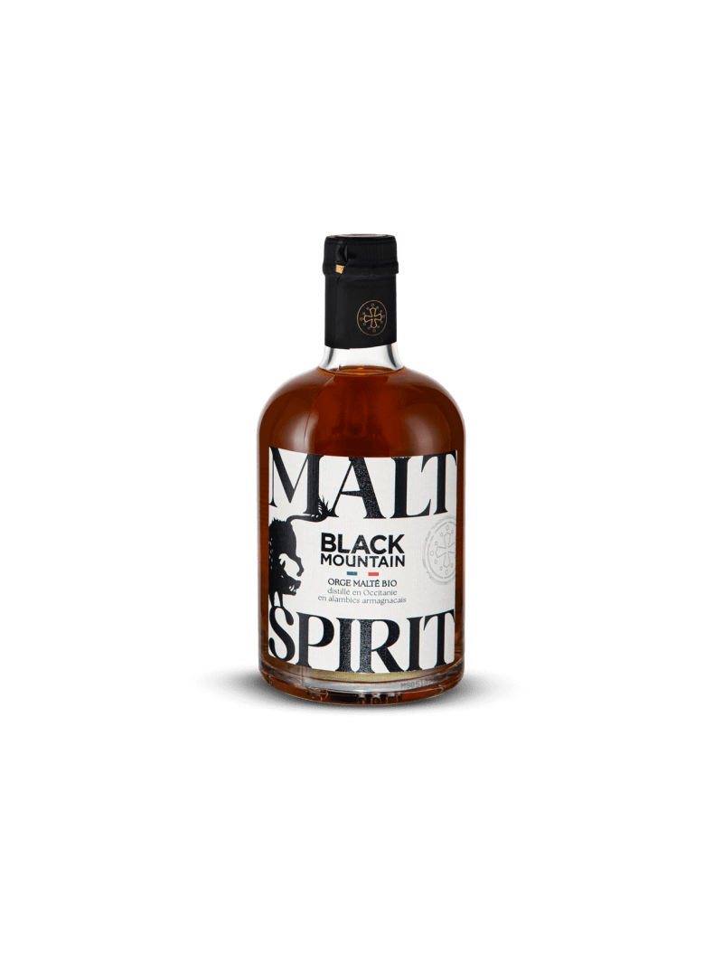 Black Mountain Malt Spirit 70 cl – Spiritueux Français Bio – 40 %