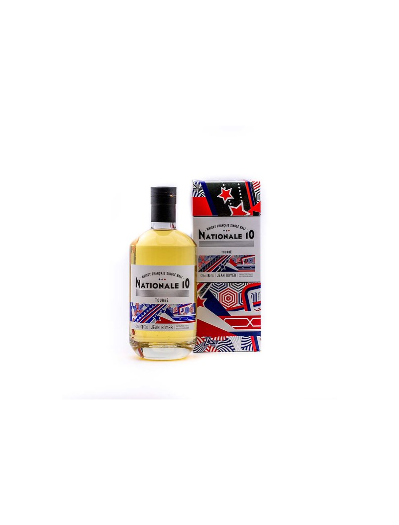 Whisky Nationale 10 Tourbé 70 cl – Single Malt Français – 43 %