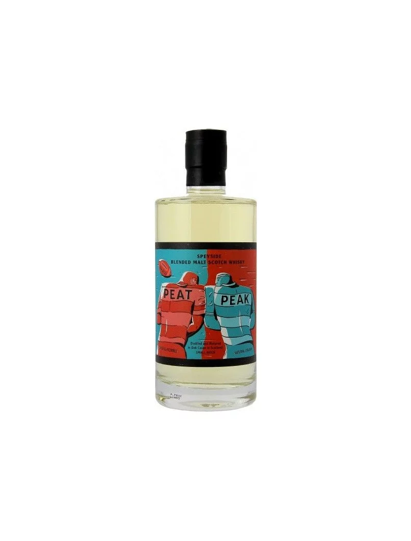 Whisky Peat Peak 70 cl – Blended Malt Écossais – 43 %