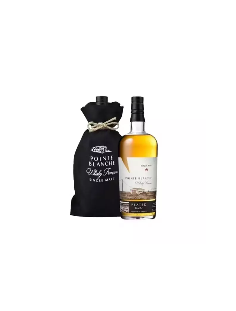 Whisky Pointe Blanche Tourbé – 70cl – 44° – France