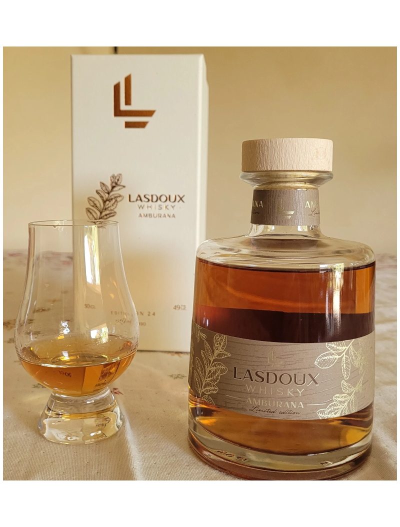 Whisky Lasdoux Amburana – 50cl – 49,7° – Single Malt Français