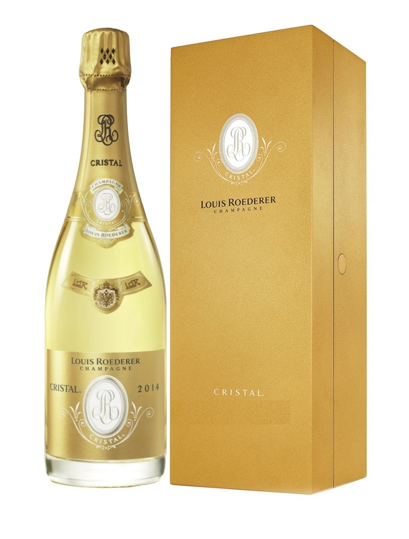 Champagne Cristal Roederer 2014 – Coffret Doré – 75 cl – AOP