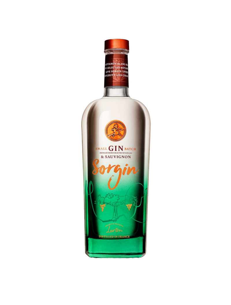 Gin Sorgin – 70 cl – Gin français au Sauvignon Blanc