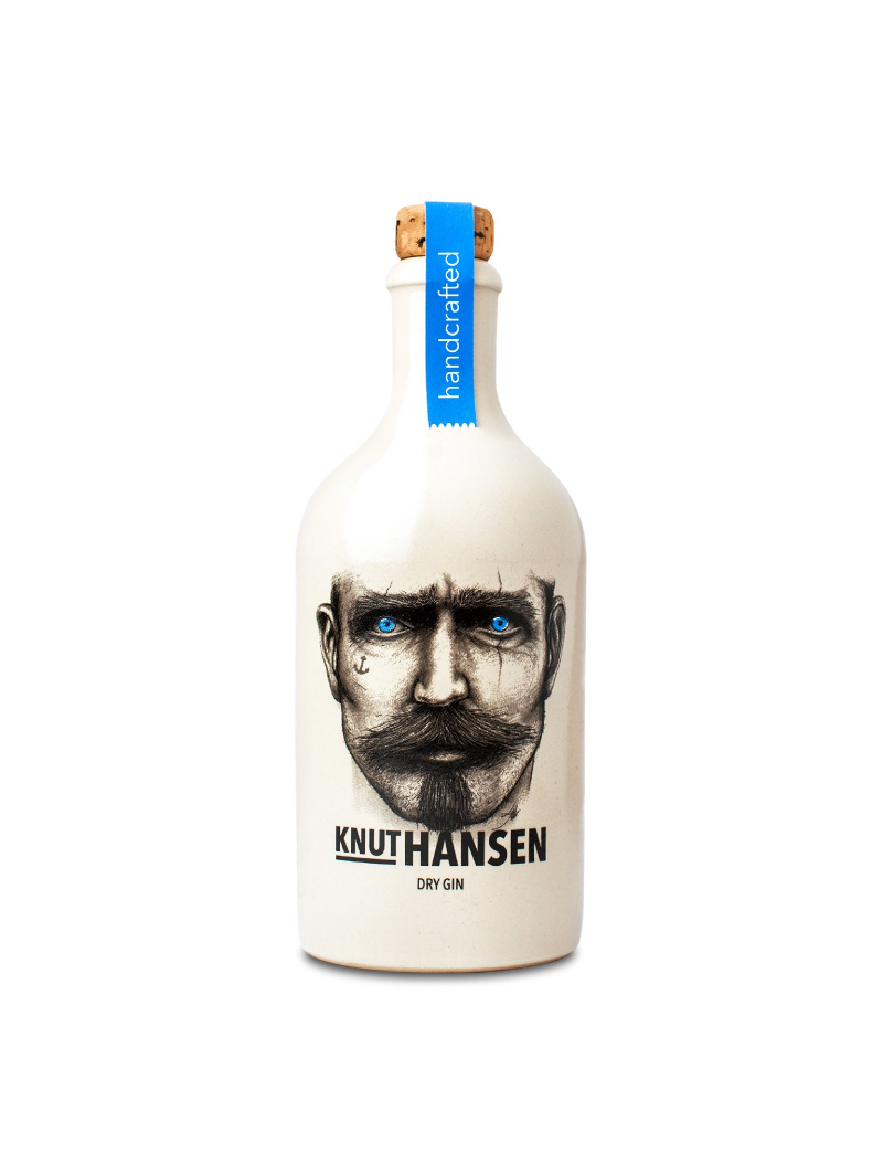 Gin Knut Hansen – 50 cl – Gin artisanal allemand 42 %