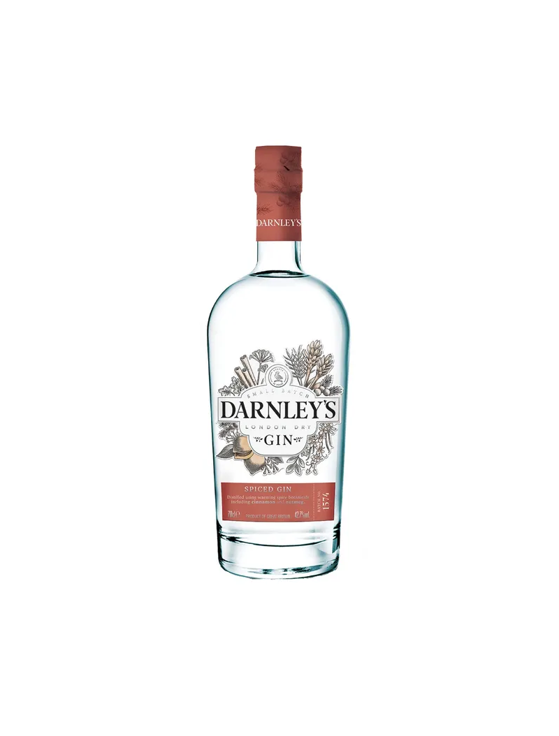 Gin Darnleys Spiced – 70 cl – Gin épicé artisanal Angleterre 42,7 %