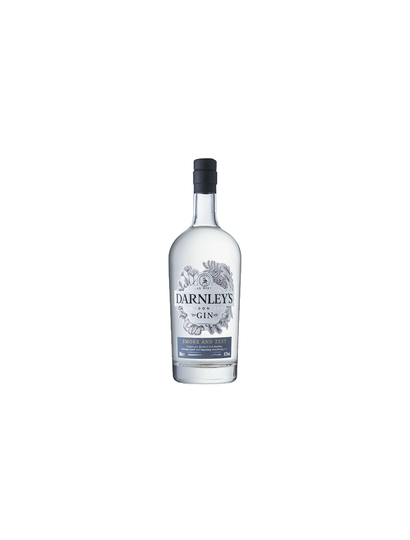 Gin Darnleys Smoke and Zest – 70 cl – Gin fumé et agrumes Angleterre 42,5 %