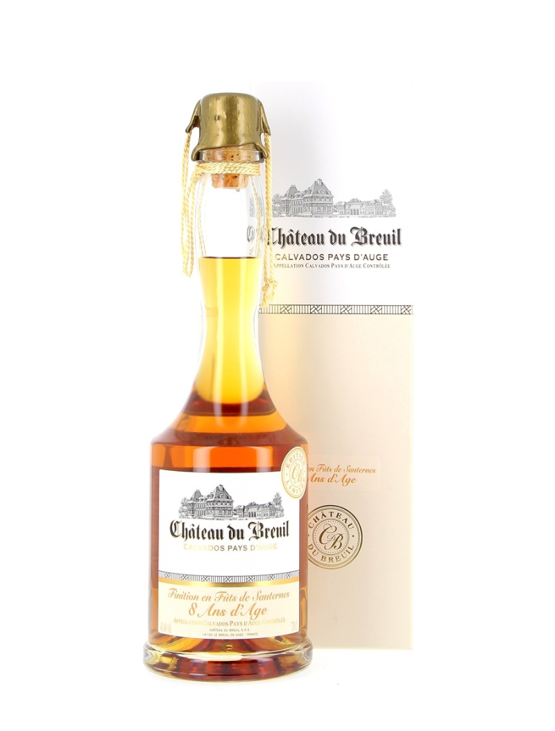 Calvados Château du Breuil Finition Sauternes – 8 ans – 70 cl – 43,4 %