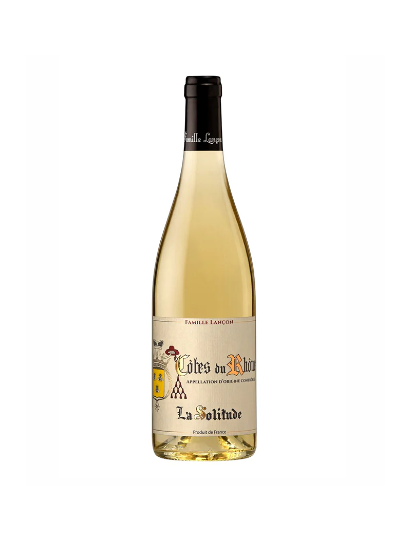 Côtes du Rhône Blanc La Solitude 75 cl - AOP Côtes du Rhône