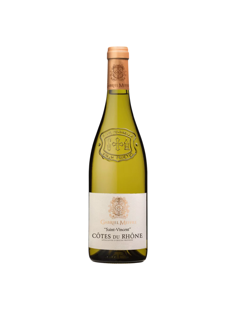 Côtes du Rhône St Vincent Blanc GM Signature 75 cl - AOP Côtes du Rhône